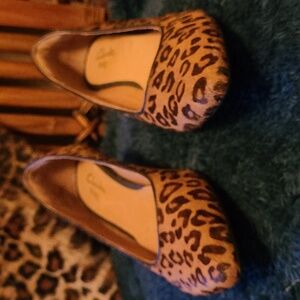 Clark's Indigo Leopard 🐆  Kitten Heels
